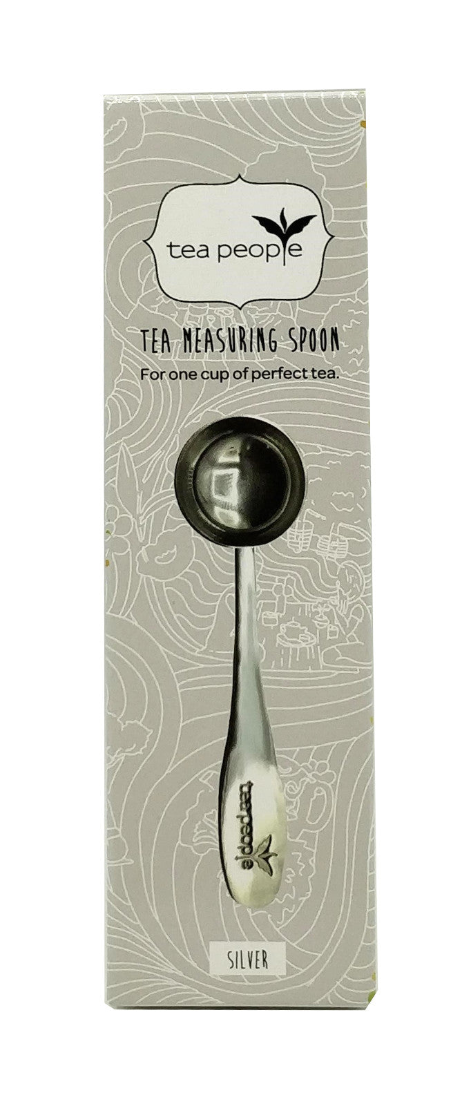 Tea Measuring Spoon – Silver – Tea People